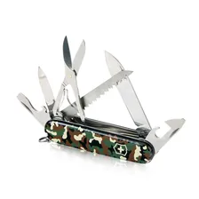 Нож Victorinox «Huntsman» камуфляж, 91 мм, 15 функций
