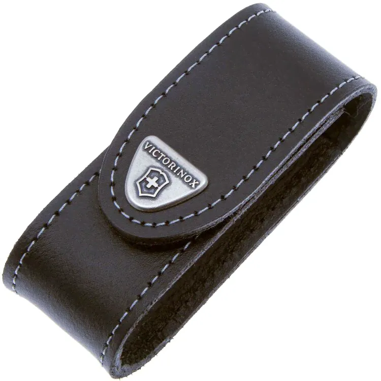 Чехол для ножа Victorinox кожа 91мм 4.0520.3 (Швейцария)-0