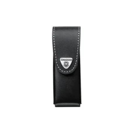 Чехол Victorinox кожаный черный, на липучке-3