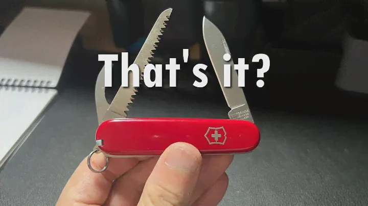 The Victorinox Walker - The perfect MINIMALIST OUTDOORSY swiss army knife! Discontinued?!!!