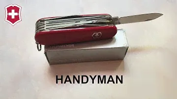 [REVIEW] Victorinox - HANDYMAN [+ Info Damast 2021] (Swiss Army Knife)
