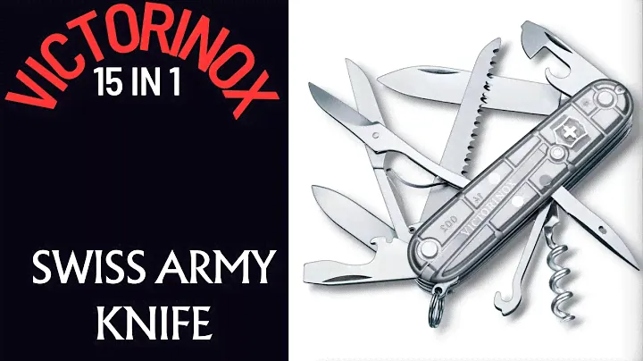 Victorinox Swiss Army Knife - Stainless Steel 15 in 1