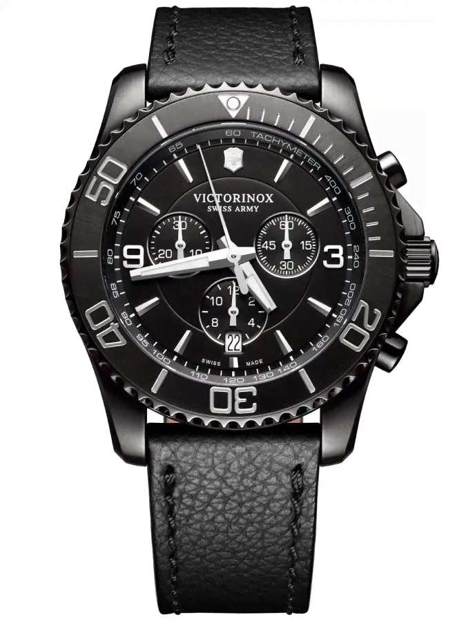 Victorinox 241786 Maverick Chronograph Black Edition Mens Watch-3
