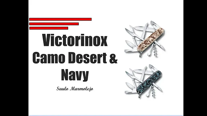 Victorinox Huntsman Camo Desert y Navy