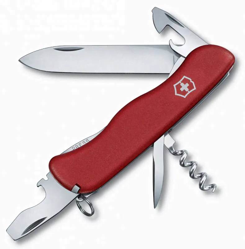 Нож Victorinox Picknicker красный, 0.8353-0