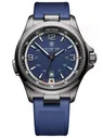 Victorinox 241707 Night Vision Black Ice Mens Watch Blue