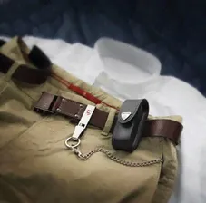 4.0521.31, Чехол кожаный Victorinox