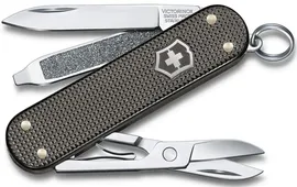 Нож Victorinox брелок Classic Alox LE 2022, 58 мм, 5 функций серый
