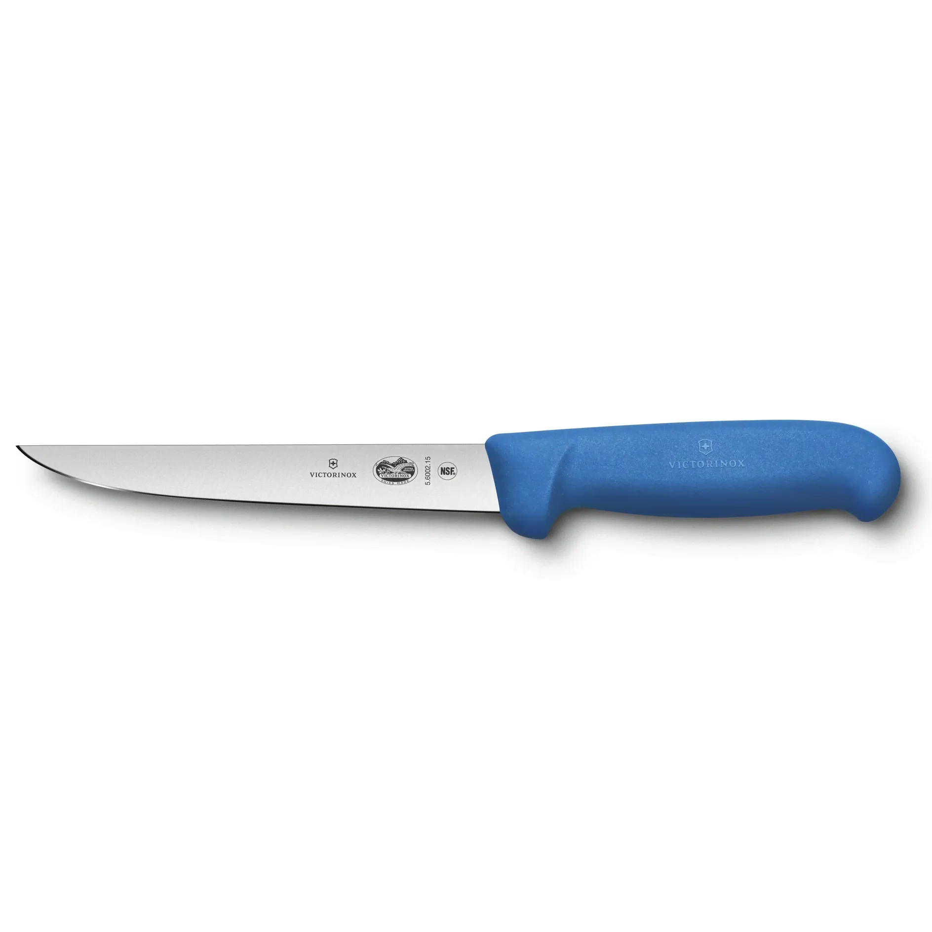 Нож Victorinox обвалочный, лезвие 15 см, синий