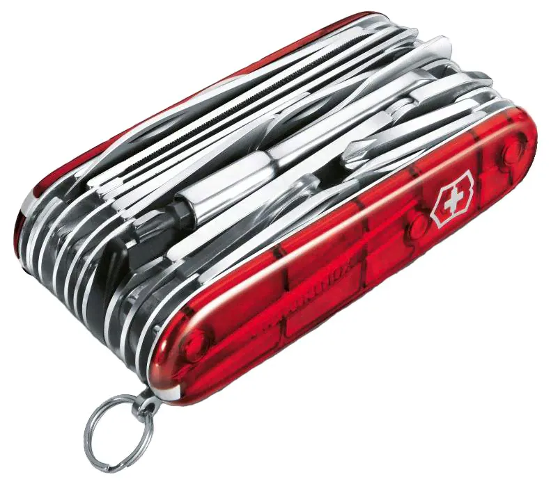 Мультитул Victorinox SwissChamp 1.6795.XLT 91 мм красный, 49 функций