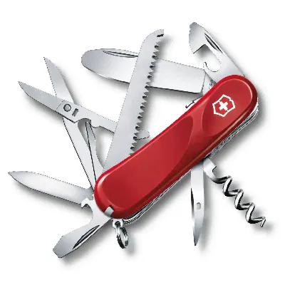 Нож Victorinox Junior перочинный 03 (2.3913.SKE) 85мм 15 функций красный карт.коробка-0