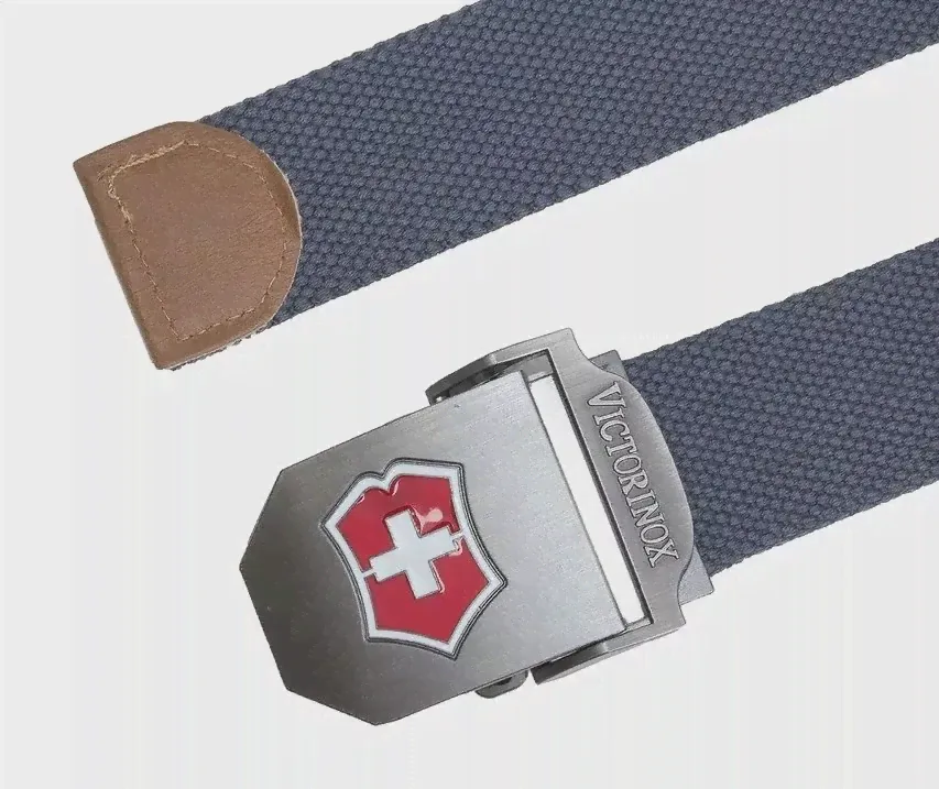 Ремень тактический брючный с пряжкой Victorinox цвет Серый (gray) купить в интернет-магазине www.kamukamu.ru-0