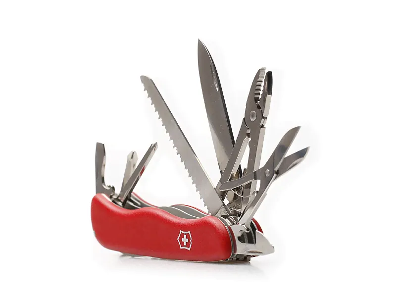 Нож Victorinox Hercules 111мм 18 функций красный-0
