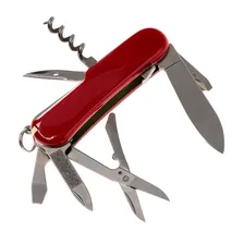 Нож перочинный Victorinox Evolution S14, сталь X50CrMoV15, рукоять нейлон, красный
