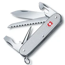 Нож перочинный VICTORINOX Farmer Alox серебристый 9 функций (0.8241.26)