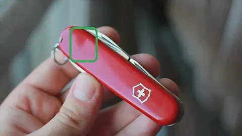 Мытьё швейцарского ножа Victorinox Spartan в посудомойке
