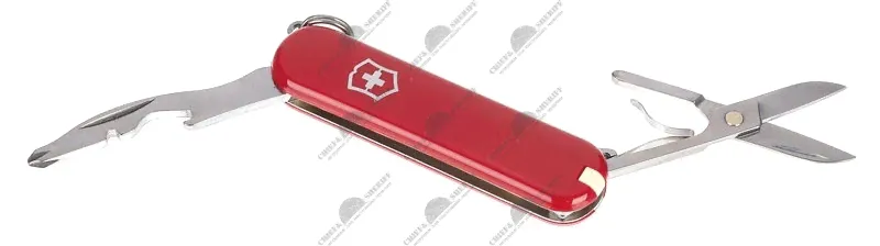 Нож-брелок Victorinox Jetsetter, 0.6263, 58 мм, 7 функций, красный цена 2 190 р купить с доставкой, отзывы, фото — в интернет-магазине Чиф Шериф.-0
