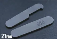 Пара Накладок на рукоятку из титанового сплава TC4 с ЧПУ для швейцарских армейских ножей Victorinox 91 мм