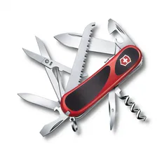 Складной нож Victorinox EvoGrip S17, 85мм, 15 функций, красно-чёрный 2.3913.SC