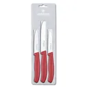 Набор Victorinox кухонный, 3 предмета, красный
