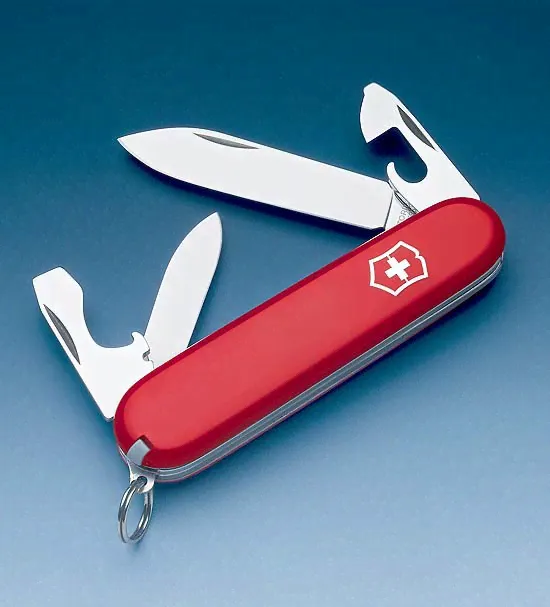 Швейцарский складной нож Victorinox 0.2503 Recruit, 10 функций-0