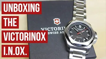 Victorinox I.N.O.X (241723.1) Quartz - Unboxing and First Impressions
