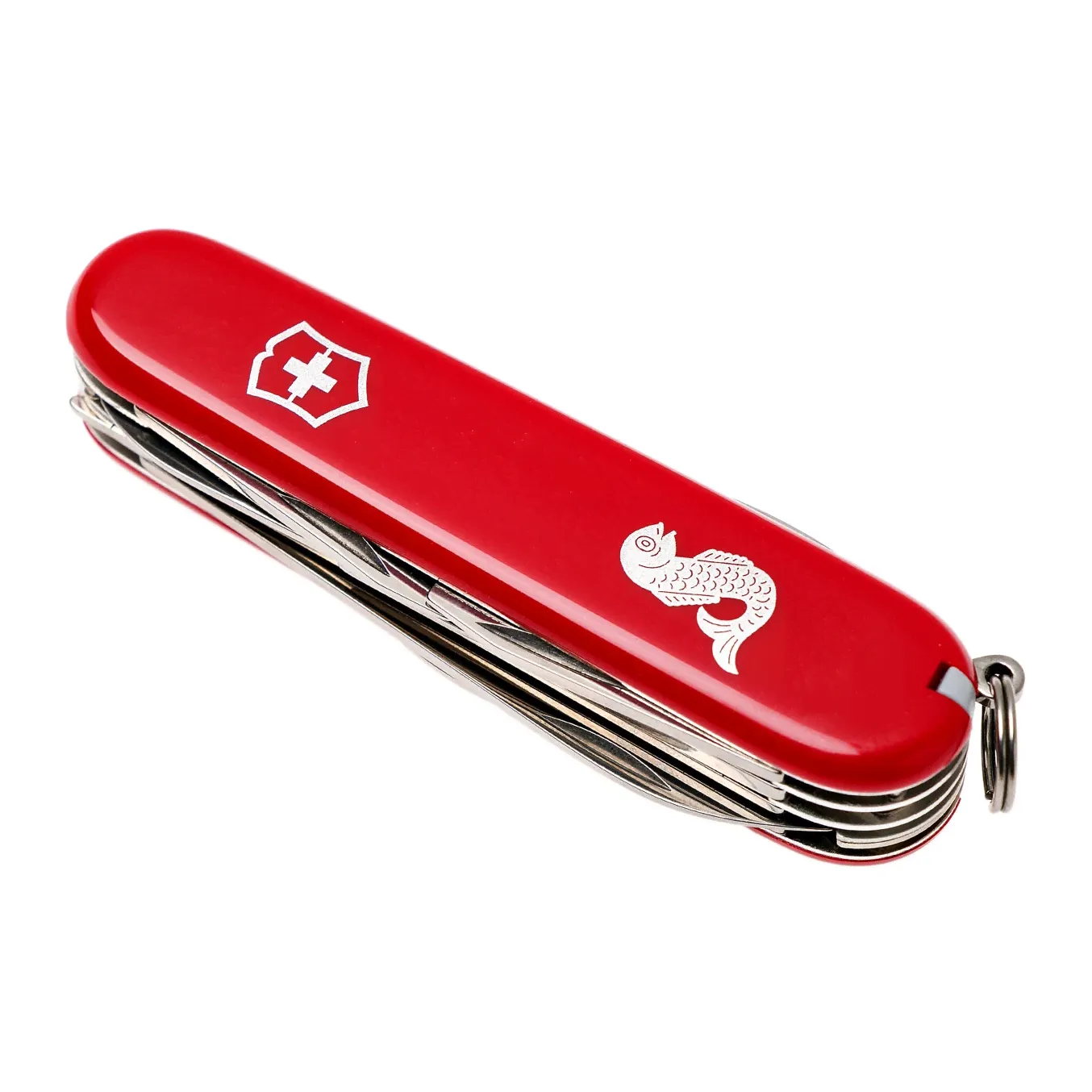 Нож перочинный Victorinox Fisherman, сталь X50CrMoV15, рукоять нейлон, красный-2