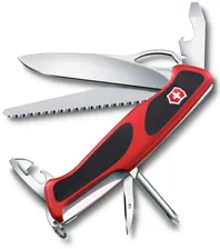 Нож перочинный Victorinox RangerGrip 178, пластик/сталь, черный/зеленый (0.9663.MWC4)