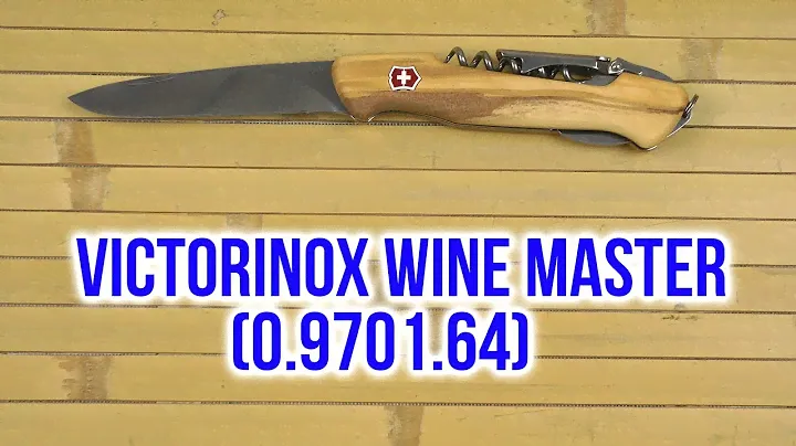 Распаковка Victorinox Wine Master 0.9701.64