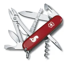 Нож Victorinox Офицерский Angler 91мм красный