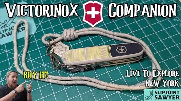 Victorinox Companion Live To Explore New York Swiss Army Knife 1.3909.E223 - A Must Buy SAK For EDC!