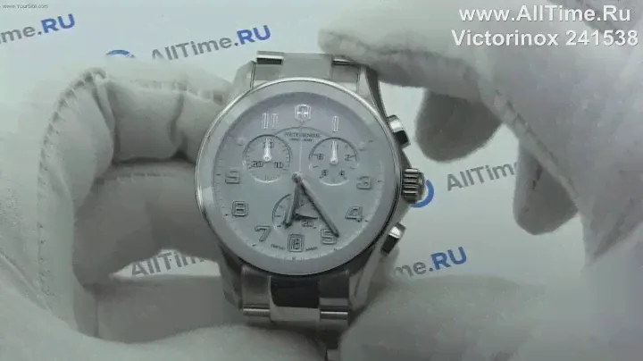 Обзор. Мужские наручные часы Victorinox 241538 с хронографом
