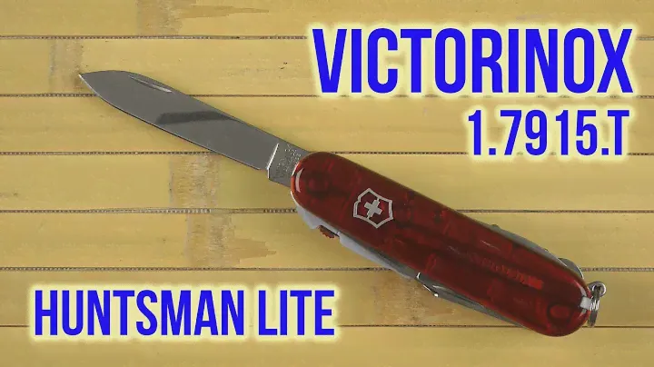 Распаковка Victorinox Huntsman Lite 1.7915.T