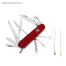 Нож швейцарский Victorinox Huntsman 1.3713 91мм 15 функций красный