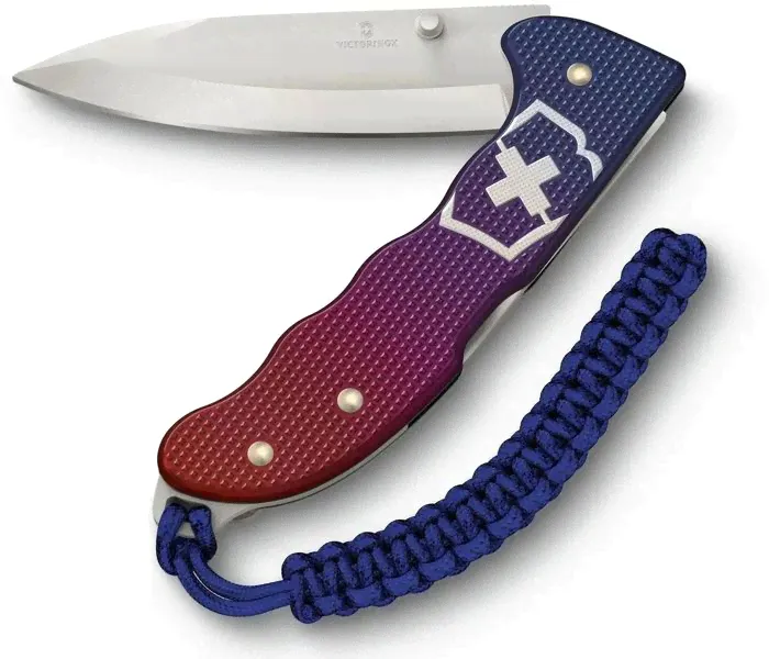 Нож перочинный Victorinox Evoke Alox (0.9415.D221), 136 мм, синий/красный-1