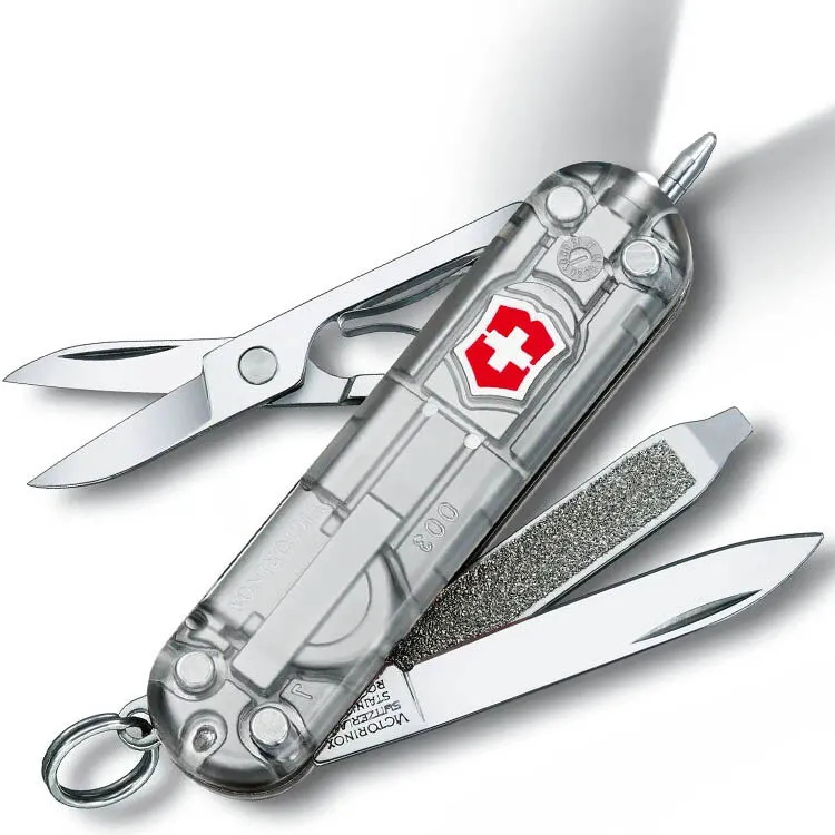 Нож-брелок Victorinox Signature Lite SilverTech 58мм-2