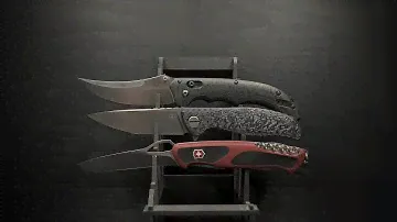 Клипса фрезерованная на Victorinox на винтах ;)
