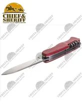 Нож перочинный Victorinox Forester,111 мм, 12 функций, красный, 0.8363, купить в интернет-магазине с доставкой по Москве и России