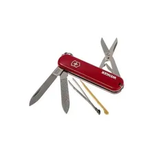 Нож Victorinox Wenger, 65 мм, 7 функций, красный 0.6423.91