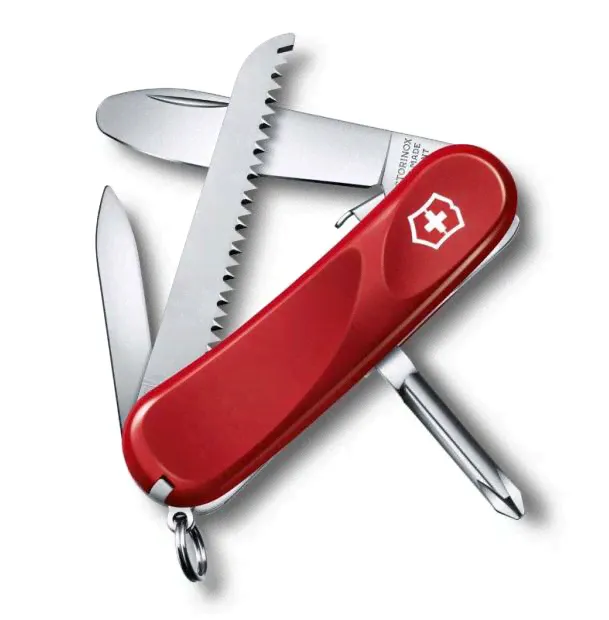 Нож Victorinox Junior 09, 85 мм, 8 функций, красный 2.4213.SKE-0