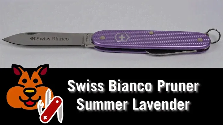 Victorinox Swiss Bianco Pruner "Summer Lavender"