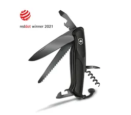 Мультитул 12 в 1, VICTORINOX Ranger 55 Grip Onyx
