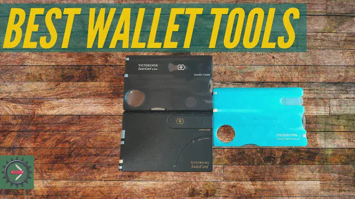 BEST Wallet gadgets - Victorinox Swiss Cards Review
