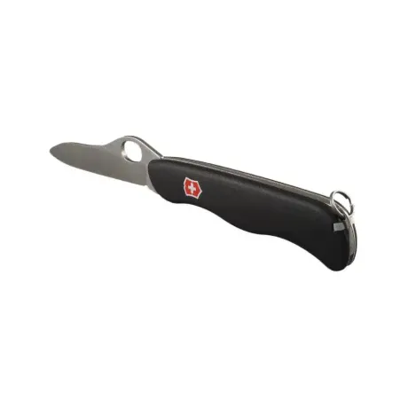 Нож Victorinox Sentinel One Hand belt-clip, 111 мм, 5 функций, с фиксатором лезвия, черный-3