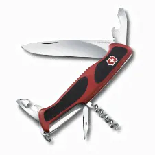 Нож Victorinox RangerGrip 52, 0.9523.C, 130 мм, 5 функций, красный.-3