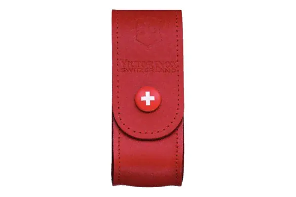 Чехол Victorinox 4.0520.1 (кожа, для ножей 91 мм, красный)