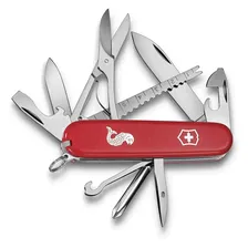 Нож перочинный Victorinox Fisherman, сталь X50CrMoV15, рукоять нейлон, красный