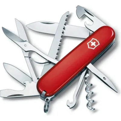 Victorinox Швейцарский нож Huntsman красный 1.3713, 1.3713-0