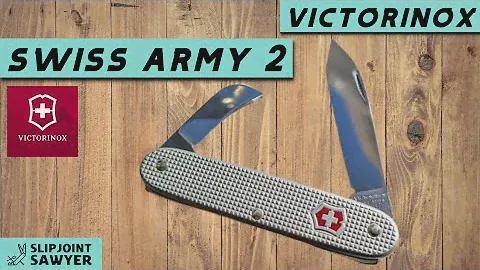 Victorinox Alox Swiss Army 2 Pocket Knife 0.8060.26 an Excellent Office\Workplace EDC SAK!