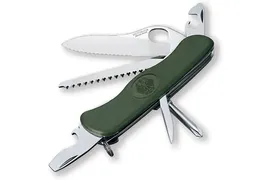 Нож складной Victorinox Military One Hand 0.8461.MW4DE (111 мм, зеленый)